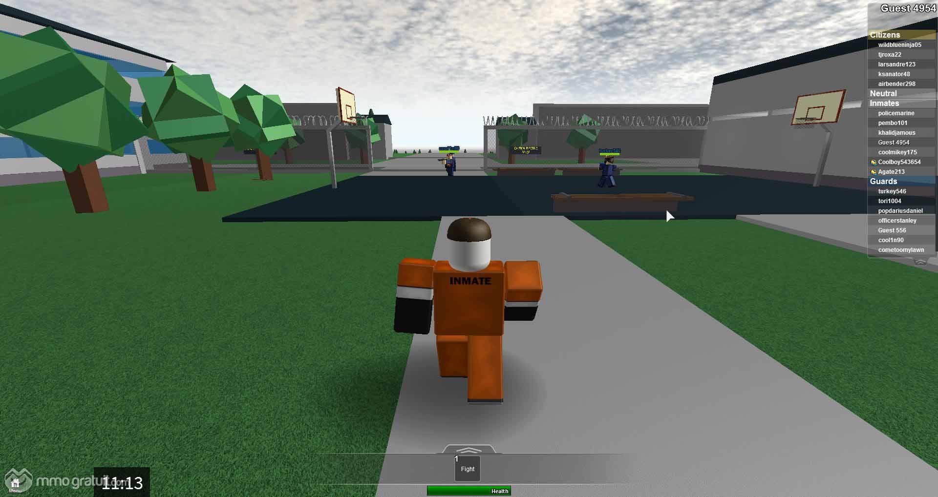 Chip plays roblox